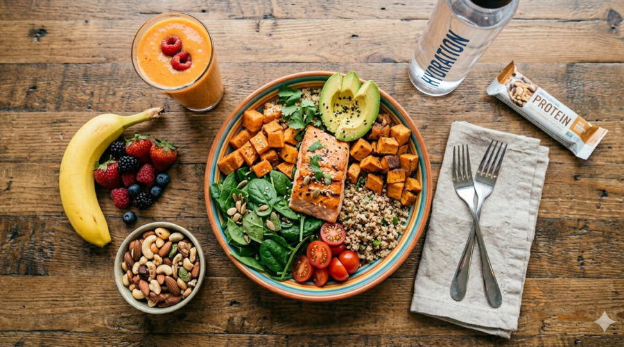 Les 4 piliers de la nutrition sportive pour booster vos performances au quotidien